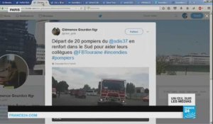 Elan de solidarité après les incendies dans le sud de la France