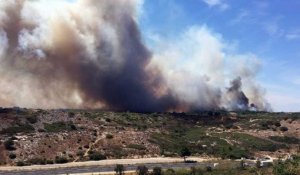 Incendies en Paca : le feu prend de l'ampleur à Carro