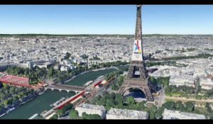 JO 2024 : Les images des installations à Paris en 3D (vidéo)