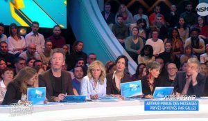 TPMP - Gilles Verdez : Arthur dévoile des SMS privés, il réagit !