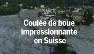 Vidéo : éboulement spectaculaire en Suisse