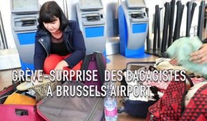 Les Bagagistes de Brussels Airport en grève
