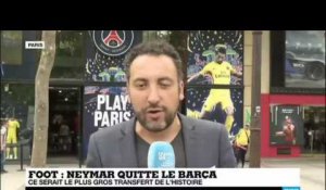 Neymar quitte le Barça : "L''arrivée de Neymar à Paris est une bonne nouvelle pour l''État français"