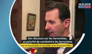 Dossier syrien : Bachar al-Assad séduit par les propos de François Fillon