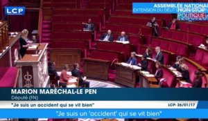 IVG - Marion Maréchal-Le Pen : "Je suis un accident"