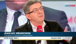 Jean-Luc Mélenchon appelle le Parti socialiste à soutenir sa candidature