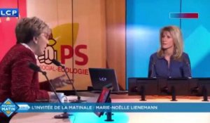 Macron : Marie-Noëlle Lienemann a un plan pour qu'il perde à la présidentielle et ça inclut François Hollande