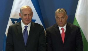 Netanyahu, premier dirigeant israélien en Hongrie depuis 1989