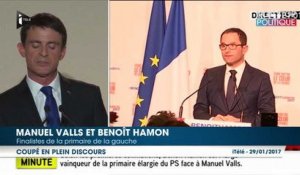 Pourquoi Benoît Hamon a coupé Manuel Valls en plein discours