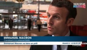 Présidentielle 2017 : Emmanuel Macron va faire un prêt pour financer sa campagne
