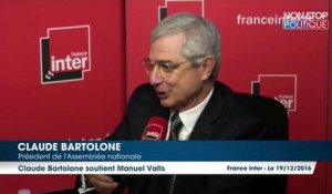 Primaire à gauche : Claude Bartolone : "Je vais soutenir Manuel Valls"