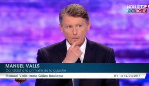 Primaire à gauche - le Débat : Manuel Valls tacle sévèrement Gilles Bouleau