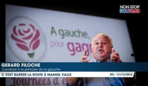 Primaire à gauche : "Manuel Valls ne devrait pas se présenter", déplore Gérard Filoche