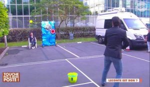 TPMP : Quand Henri Leconte se prête au jeu d'un tennis aquatique pas comme les autres