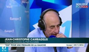 François Hollande pour une primaire de la gauche ? Jean-Christophe Cambadélis dit "oui"
