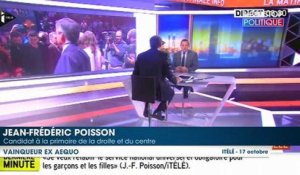 Jean-Frédéric Poisson se vante d'être le vainqueur du débat de la primaire à droite, ex æquo avec Nicolas Sarkozy et Alain Juppé