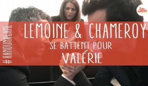 Jean-Luc Lemoine et Bertrand Chameroy se battent pour Valérie Bénaïm !