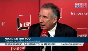 La folle accusation de François Bayrou contre François Fillon, "en situation d'allégeance" avec la Russie de Vladimir Poutine