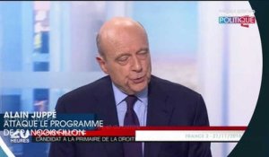 Primaire à droite : Alain Juppé dézingue le ''traditionalisme'' et la vision ''rétrograde'' de François Fillon