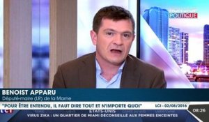 Benoist Apparu explique le silence d'Alain Juppé après les attentats (et tacle Nicolas Sarkozy au passage)
