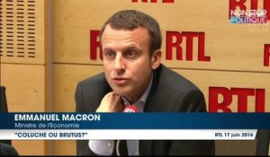 Emmanuel Macron n'est pas candidat "Aujourd'hui"