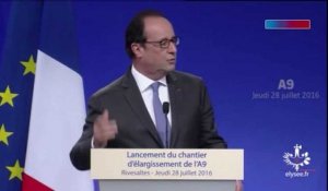 François Hollande répond à Donald Trump