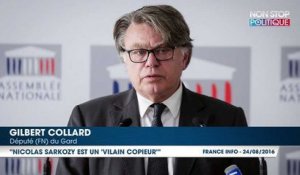 Gilbert Collard accuse Nicolas Sarkozy de copier les idées du Front national