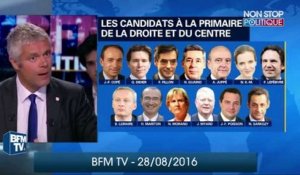 Laurent Wauquiez tacle François Fillon et dit non aux attaques personnelles