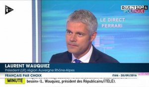 Laurent Wauquiez valide l'héritage gaulois défendu par Nicolas Sarkozy