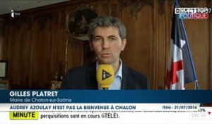 Le maire de Chalon-sur-Saône refuse d'accueillir la ministre de la Culture