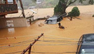 Les terribles images des inondations en Sierra Leone