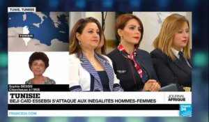 Le président tunisien a lancé le débat sur l''égalité homme-femme pour l''héritage