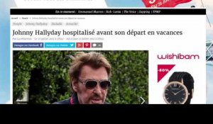 Johnny Hallyday de retour à l'hôpital ?