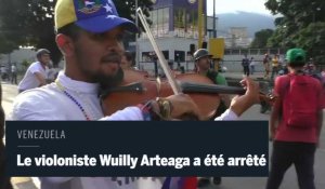 Venezuela : Wuilly Arteaga, le violoniste de la contestation, a été arrêté