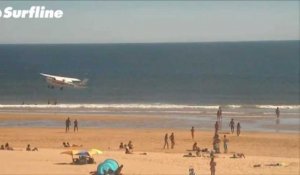 Portugal: 2 morts dans l'atterrissage d'un avion sur une plage