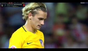 Antoine Griezmann expulsé pour simulation puis insulte à l'arbitre (vidéo)