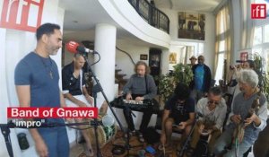 Session live avec Band of Gnawa