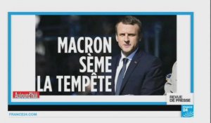 Emmanuel Macron, "l'adjudant de la République"