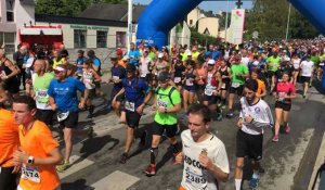 44e semi-marathon Auray-Vannes : le départ (2ème partie )