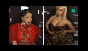 Cardi B et Nicki Minaj en viennent aux mains lors d'une soirée de la Fashion Week de New York