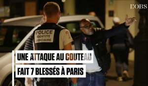 Ce que l'on sait de l'attaque au couteau à Paris qui a fait 7 blessés