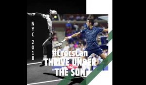 Tennis - La campagne #CrocsCan de Lacoste en l'honneur de Novak Djokovic et de ses victoire à Wimbledon et l'US Open cet été 2018 !