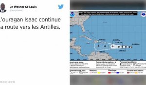 L'ouragan Isaac s'approche des Antilles : alerte jaune déclenchée !
