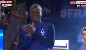 Les Bleus au Stade de France : N'Golo Kanté ovationné ! (vidéo) 