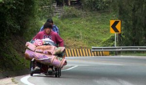 L'odyssée d'un paraplégique vénézuélien en Colombie