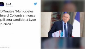 Candidat à Lyon, Gérard Collomb envisage de quitter le gouvernement dès 2019.