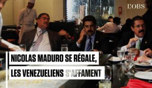 Nicolas Maduro savoure des viandes succulentes, les Vénézuéliens sont affamés