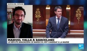 Manuel Valls Barcelone