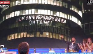 TPMP : Cyril Hanouna fait projeter un message sur la tour de TF1 ! (vidéo)