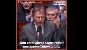 «Le gouvernement est devenu une véritable auberge espagnole», déplore le député LR Sébastien Huyghe